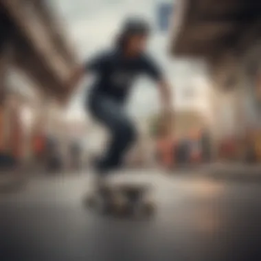 An assembly of various Academy skateboard models displaying design diversity.