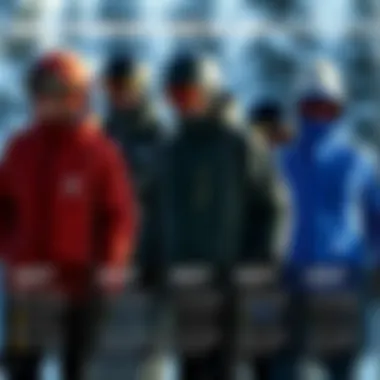 Burton Dryride Jacket Comparison with Other Jackets Comparison chart illustrating the Burton Dryride Jacket alongside other popular jackets