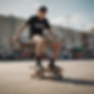 Skaters expressing their identity