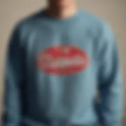 Vintage Champion sweatshirt showcasing its iconic logo