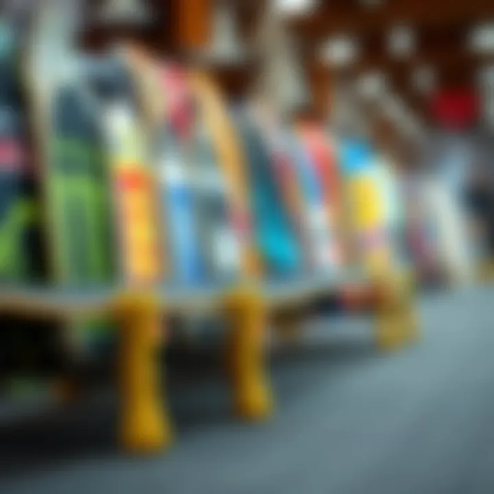 Top trending longboard brands displayed