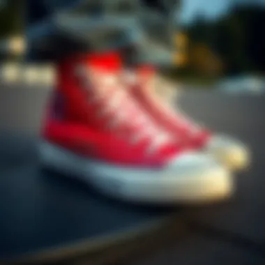 Historical Highlights of Converse Sneakers Historical evolution of Converse sneakers illustrated through vintage advertisements
