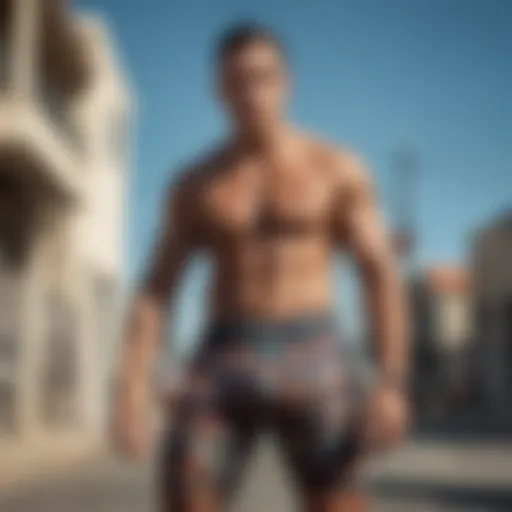 Stylish Ethika Mid Boxers showcasing unique patterns