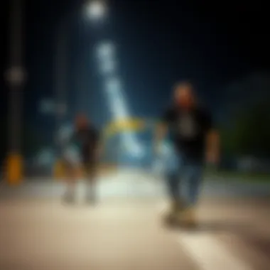 Evolution of Graphic Tees An artistic representation of the evolution of graphic tees in skate culture