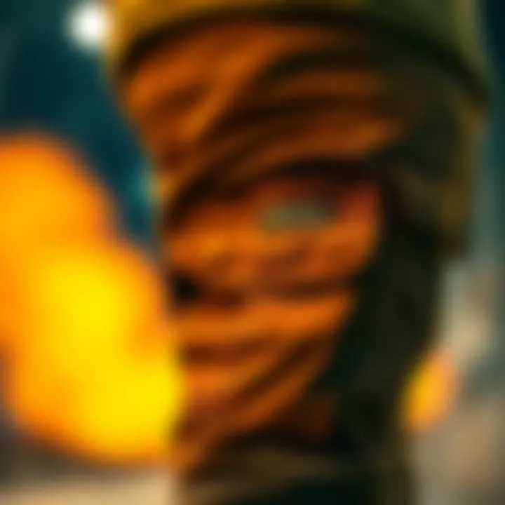 Detailed view of pockets and functional features on Dickies pants