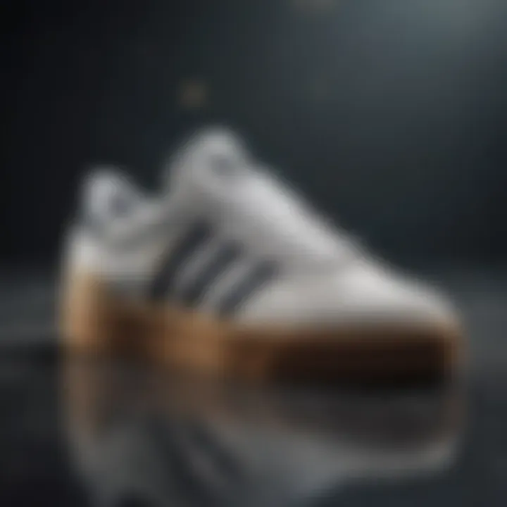 Adidas skate shoes showcasing innovative design and technology