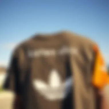 Sustainable Fashion Labels on T-Shirts Sustainable fashion labels on aesthetic t-shirts highlighting ethical considerations