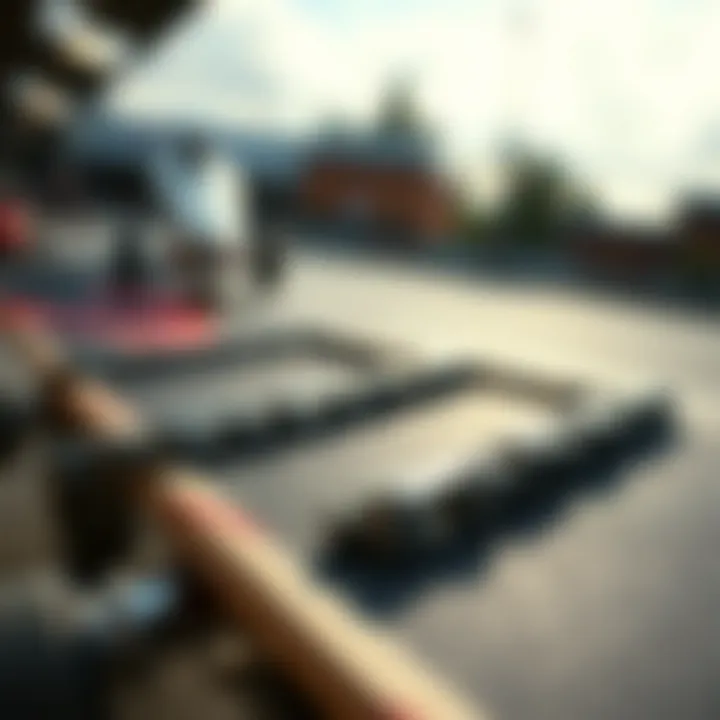 Quality Skateboard Chain High-quality skateboard chain on a deck