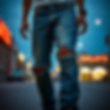 Sustainable Ripped Jeans Options Sustainable fashion brands showcasing ripped jeans