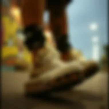 Showcasing various styles of Converse platforms adorned with animal prints