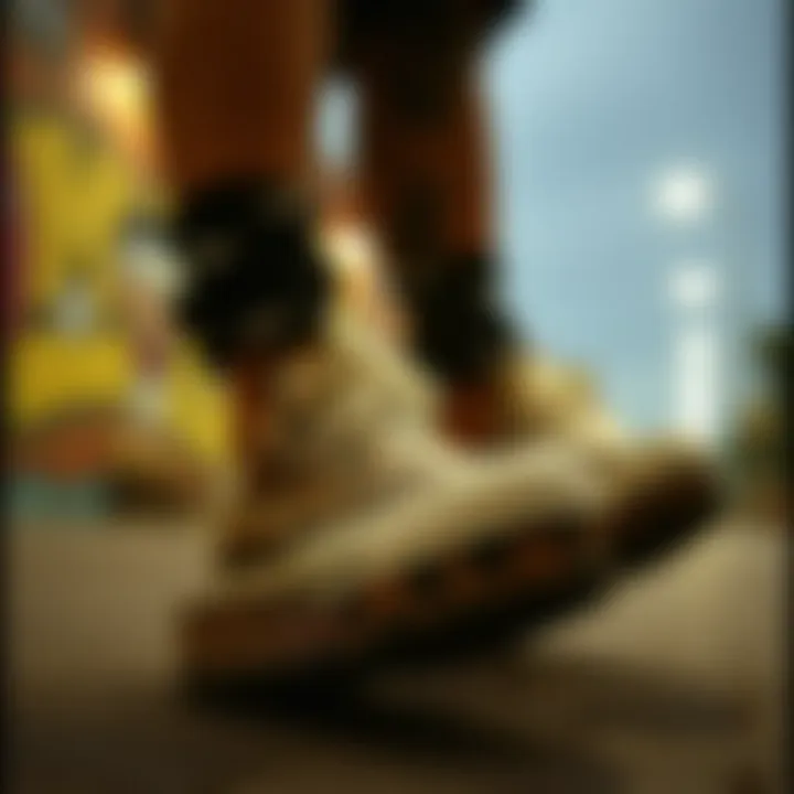 Showcasing various styles of Converse platforms adorned with animal prints