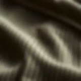 Close-up of corduroy texture showcasing fine ribs