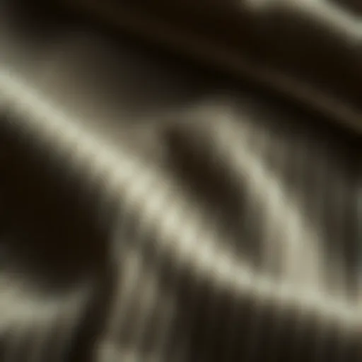 Corduroy Texture Details Close-up of corduroy texture showcasing fine ribs