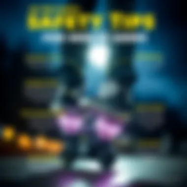 Safety Tips for Heelys Users An engaging infographic about tips for using Heelys safely