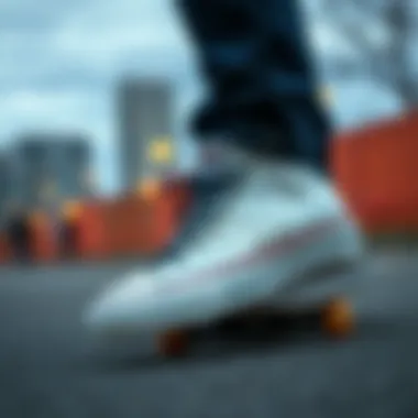 Style and Performance of Chucks in Skate Culture Chuck Taylors showcasing style and performance in skateboarding