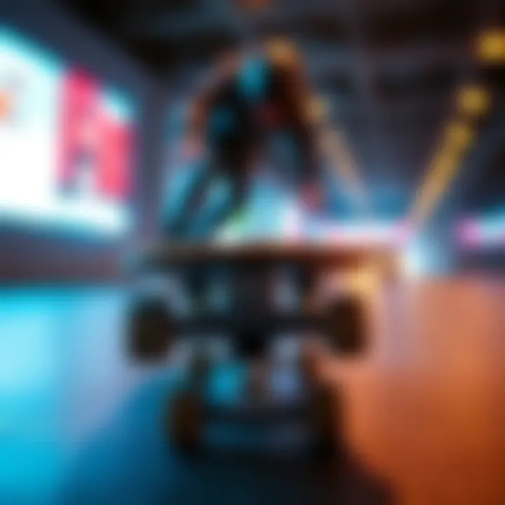 Innovative Longboard Design Innovative longboard design featuring advanced materials