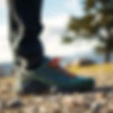 Merrell Hydro Moc Green in Outdoor Setting Merrell Hydro Moc Green in outdoor setting demonstrating functionality