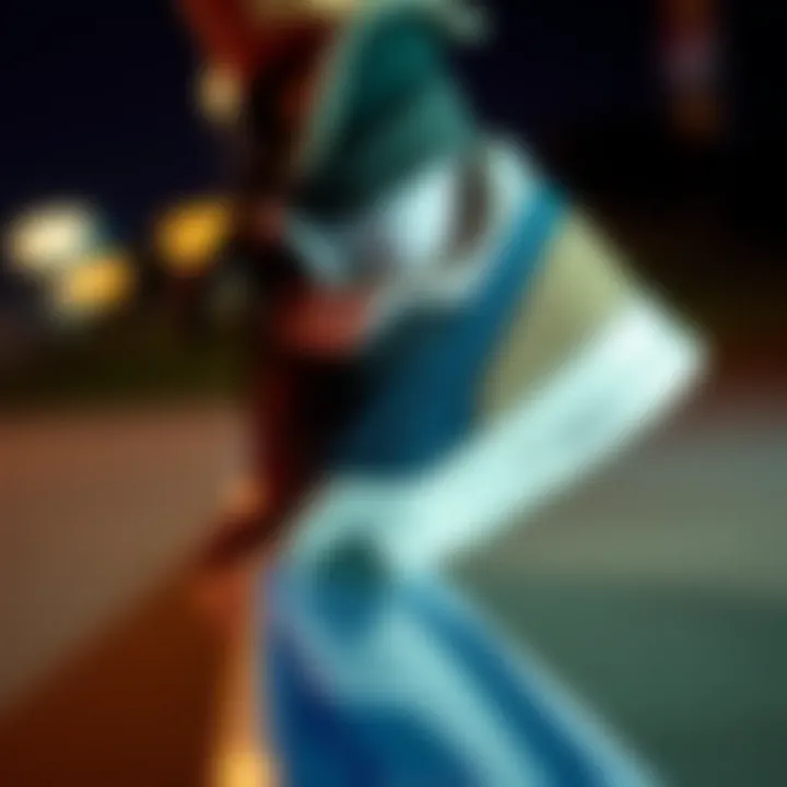 Performance Features of the Castle Rock Side view of New Balance Castle Rock shoes highlighting its performance features.