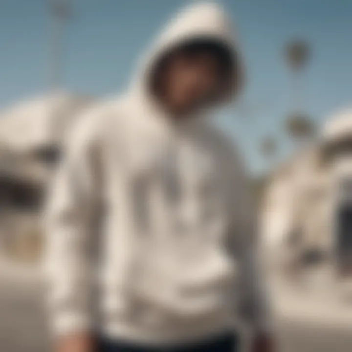 Nike Coconut Milk Hoodie displayed in a lifestyle context, emphasizing versatility