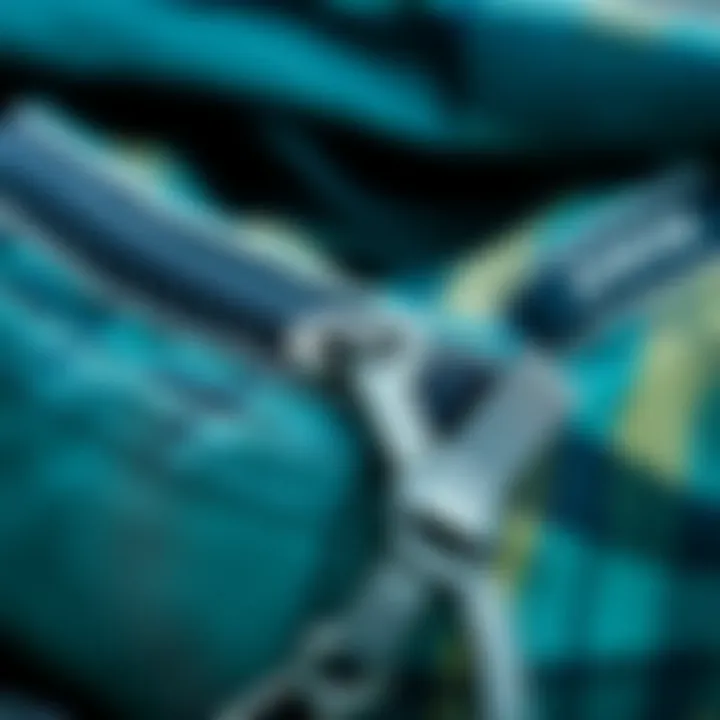 Quality Craftsmanship in Fanny Packs Close-up of high-quality fanny pack materials and stitching