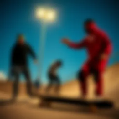 Enthusiasts Experience with Shark DLX Equipment Skateboarding enthusiasts using Shark DLX gear