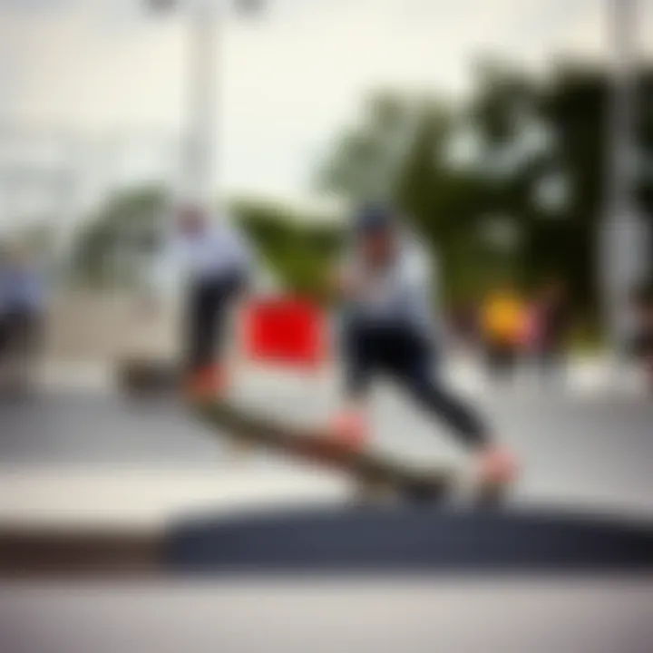 Community Vibes: The Heart of Skateboarding Culture A vibrant skate park scene showcasing community dynamics