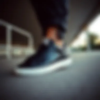 Nike Blazer in Urban Skateboarding Setting Nike Blazer Patent Leather in an urban skateboarding environment