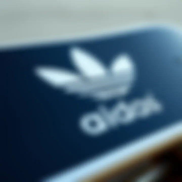 Trefoil Logo in Skateboarding Culture A close-up of the trefoil logo on a skateboard