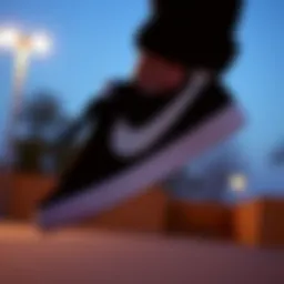 Nike Blazers showcasing their iconic silhouette