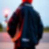 Stylish Design of the Zumiez Windbreaker Stylish Zumiez windbreaker showcasing its design