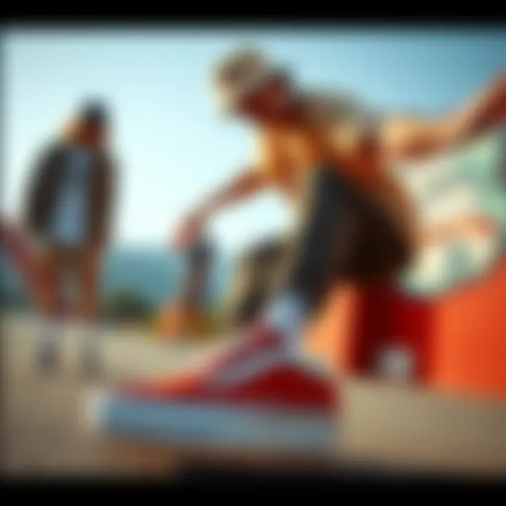 Showcasing the Versatility of Old Skool Vans in Various Outfits Showcasing the versatility of Old Skool Vans in various outfits