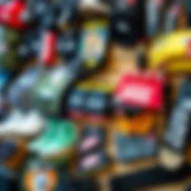 Essential Skateboard Gear and Accessories Skateboard gear and accessories neatly arranged