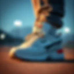 Fila distributor shoes showcasing unique design elements