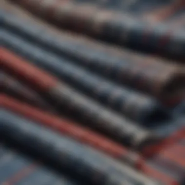 Close-up of high-quality fabric used in graphic shirts