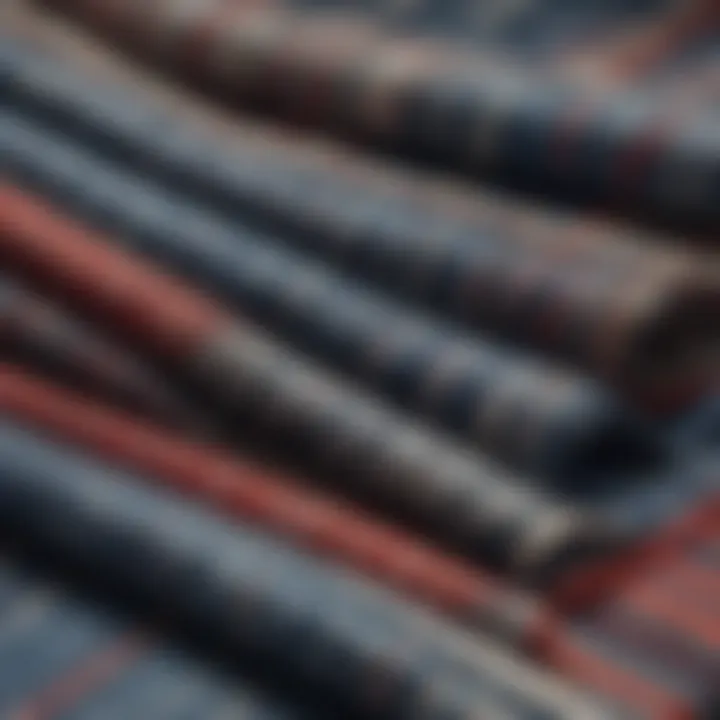 Close-up of high-quality fabric used in graphic shirts