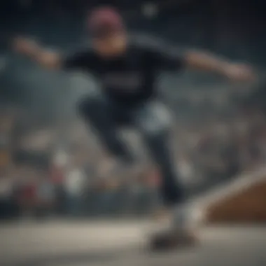 Close-up of the performance features of Lakai Telford