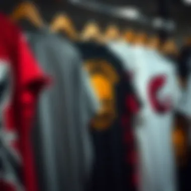 Diverse Collection of Graphic Tees A collection of diverse long sleeve graphic tees displayed