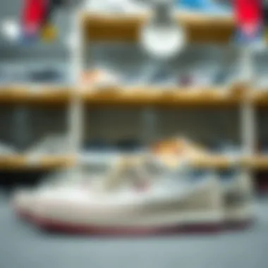 Market Options for Extra Wide Skate Shoes A display of various extra wide skate shoe options available on the market