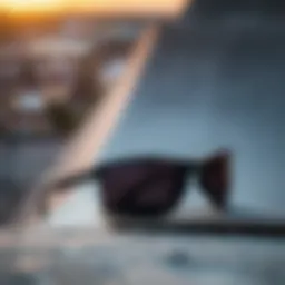 Sleek design of Oakley Ridgeline Polarized sunglasses showcasing their modern aesthetic.