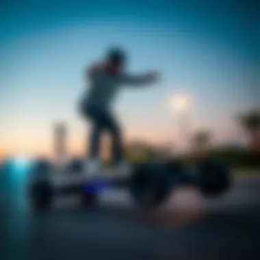 Atlas Electric Skateboard in Action Performance demonstration of Atlas electric skateboard in motion
