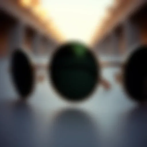 Signature Style of Round Ray-Ban Sunglasses A close-up of round Ray-Ban sunglasses showcasing their signature style.