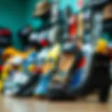 A collection of skateboards and accessories showcasing various brands available at Skate Warehouse