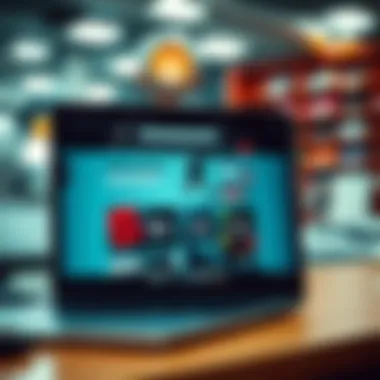 Navigating Discounts Online A laptop screen displaying the Skate Warehouse website with promotional offers visible