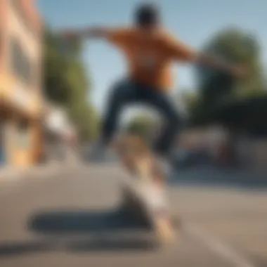 Visual representation of Afterpay's impact on skateboarding culture