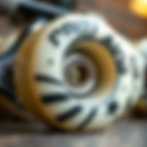 Design Features of Spitfire Classic Wheels Close-up of Spitfire Classic Wheels showcasing their design features