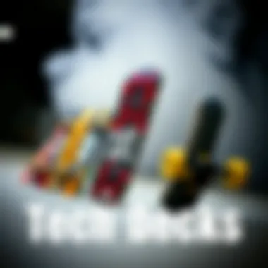 Evolution of Tech Decks An artistic representation of the evolution of Tech Decks over the years