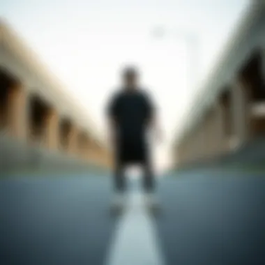 Long Black Tee as a Fashion Statement Fashion-forward streetwear incorporating long black tees