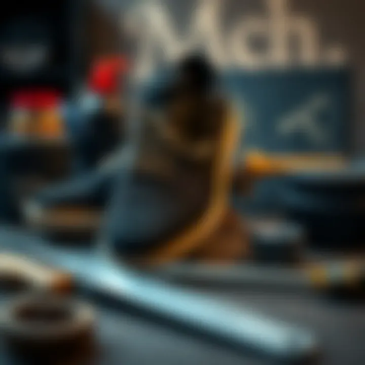 Caring for Black Blazer Shoes Maintenance tools for black blazer shoes