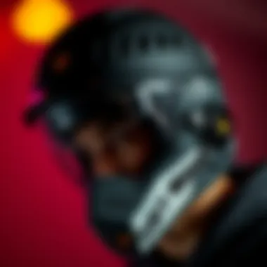 Innovative Safety Features of the Tony Hawk Helmet Close-up of the safety features integrated into the helmet