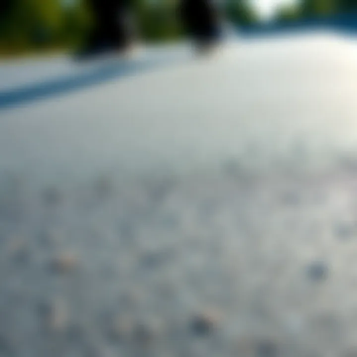 Exploring Skatelite Surface Texture and Durability Skatelite surface showcasing texture and durability